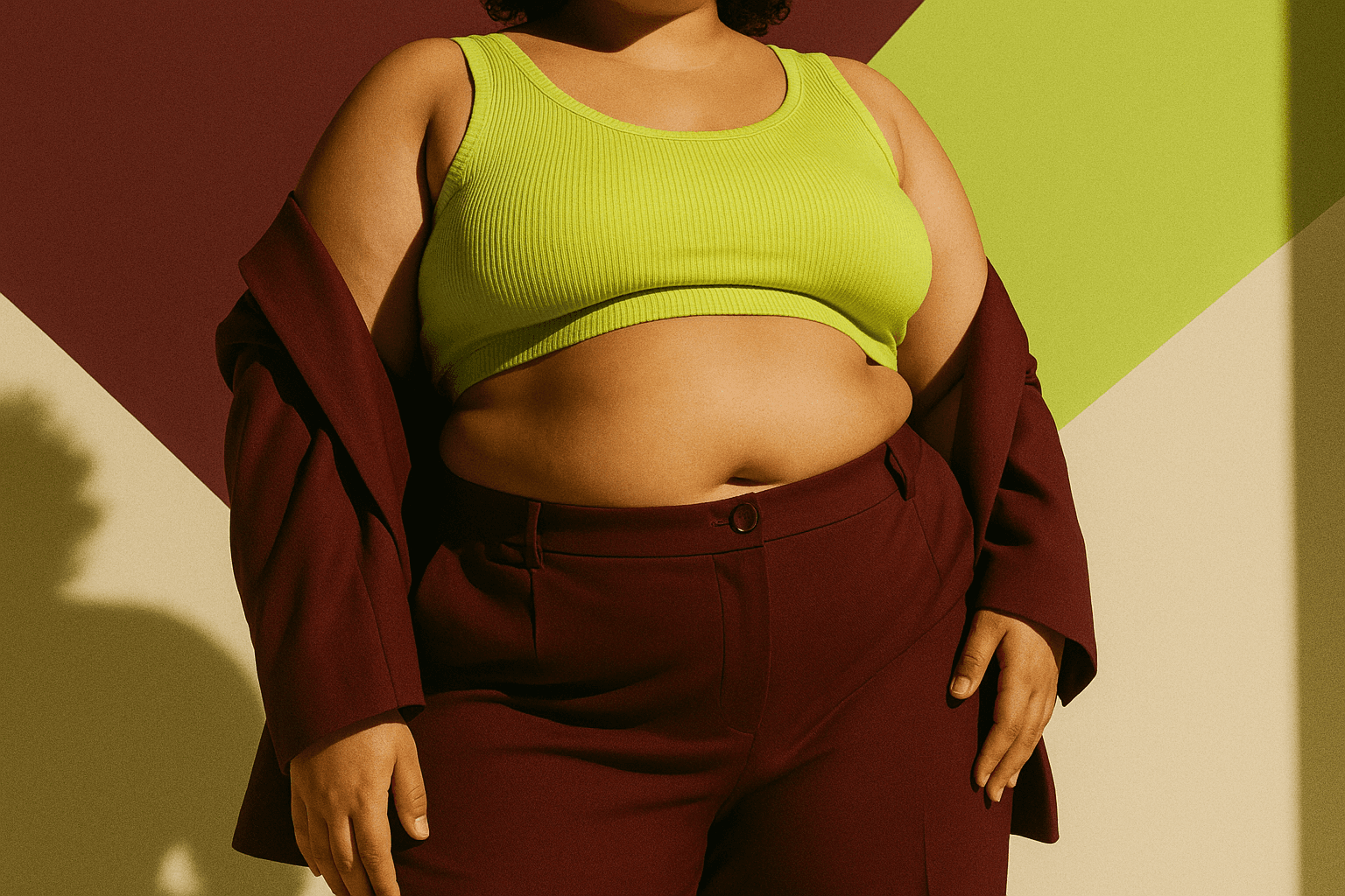 PCOS belly fat doesn't care about your calorie deficit. Here's what it does care about.